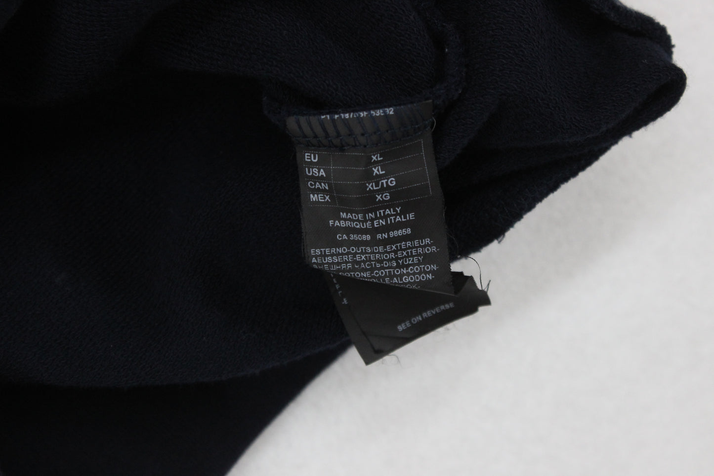 Mens Sweatshirt Made In Italy Crew Neck Shark