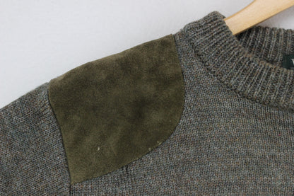 Mens Jumper Knitwear Crew Neck Wool