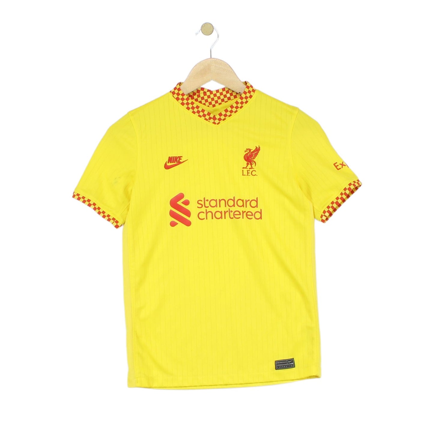 Boys Liverpool 2021-22 Football Shirt Away Jersey