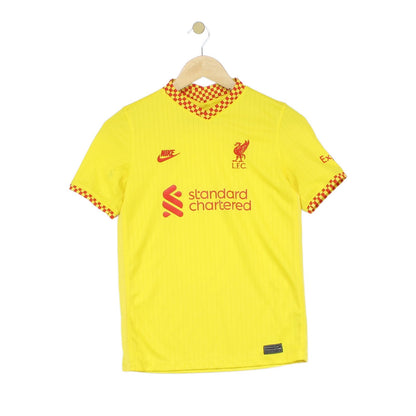 Boys Liverpool 2021-22 Football Shirt Away Jersey