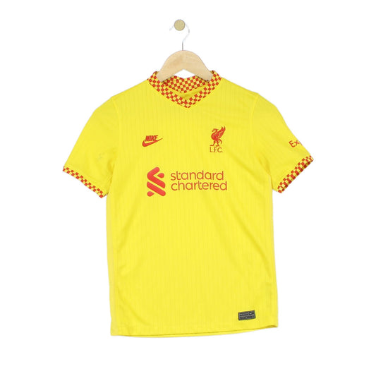 Boys Liverpool 2021-22 Football Shirt Away Jersey