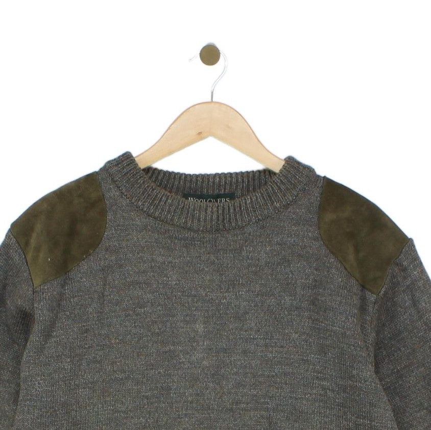 Mens Jumper Knitwear Crew Neck Wool