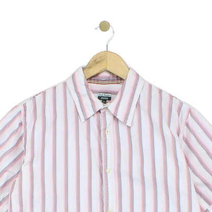 Mens Striped Shirt  Button Up Casual