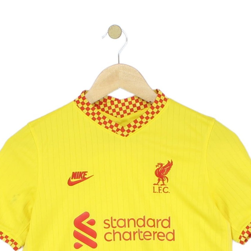 Boys Liverpool 2021-22 Football Shirt Away Jersey