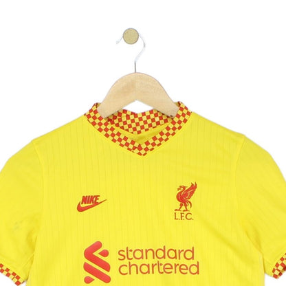 Boys Liverpool 2021-22 Football Shirt Away Jersey