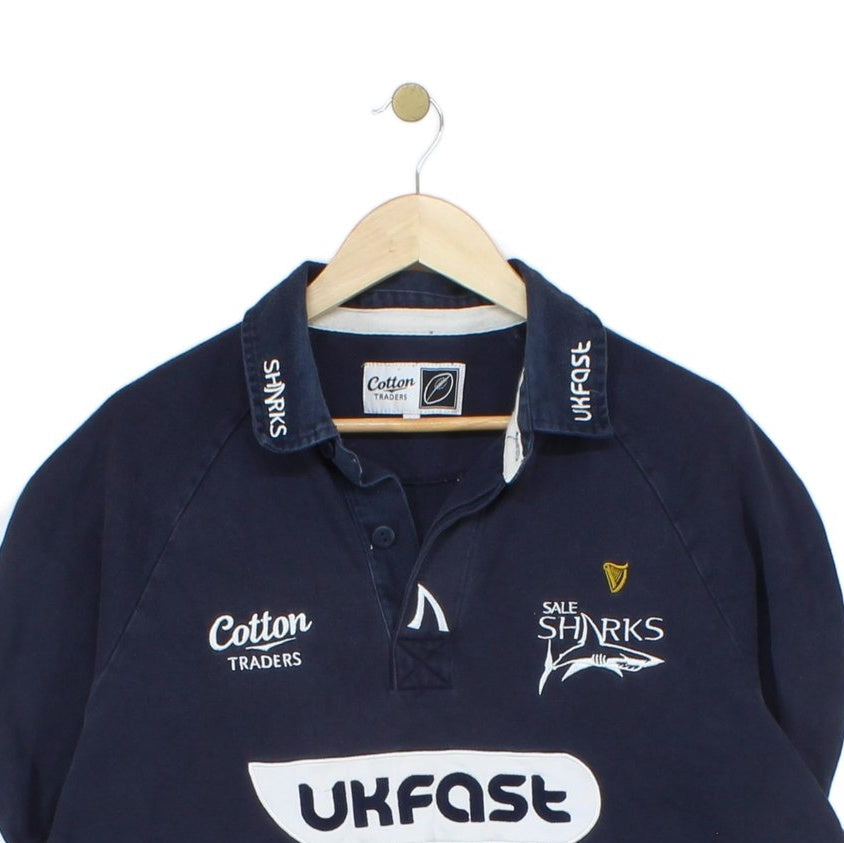 Mens Sharks 2009 Rugby Jersey Short Sleeve Cotton
