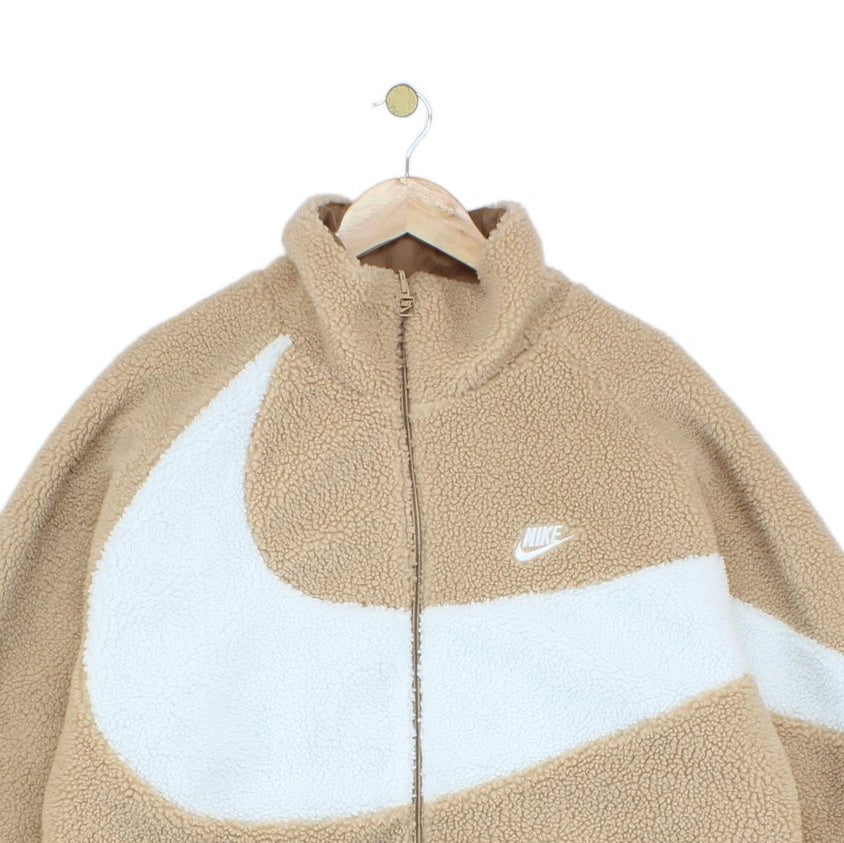 Mens Boa Sherpa Fleece Jacket Reversible