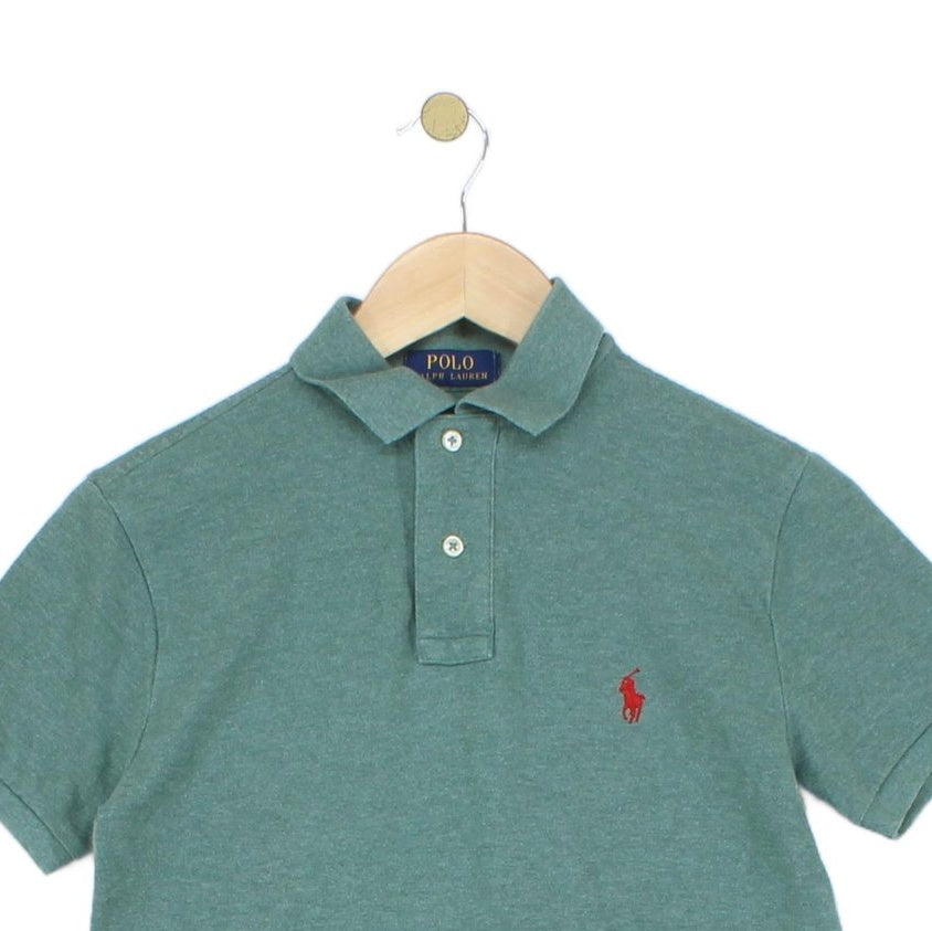 Mens Polo Shirt Slim Fit Short Sleeve