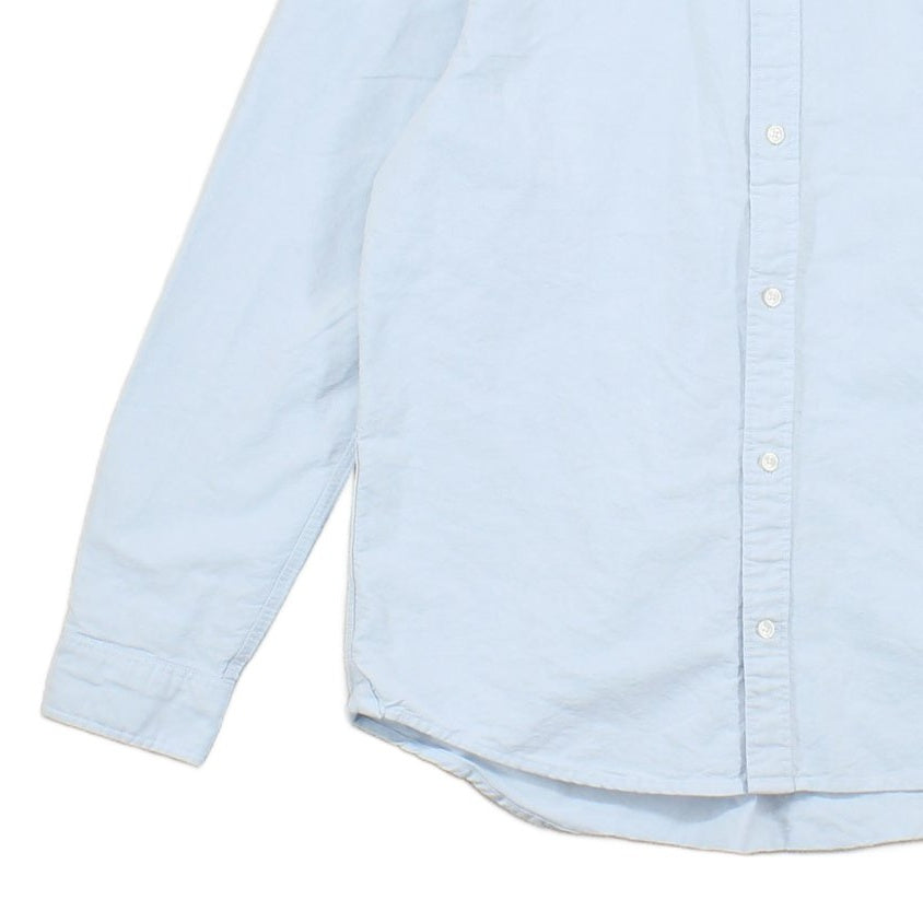 Mens Oxford Shirt Long Sleeve Collared