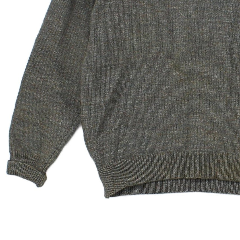 Mens Jumper Knitwear Crew Neck Wool