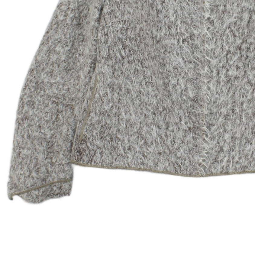 Womens Mohair Jacket Made In Italy Wool Alpaca