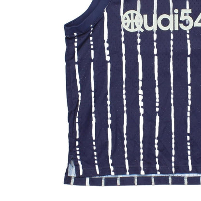 Mens Jordan Basketball Jersey Striped Athletic Sleeveless