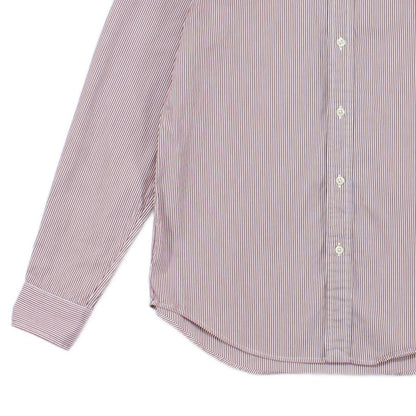 Mens Striped Shirt Button Up Classic