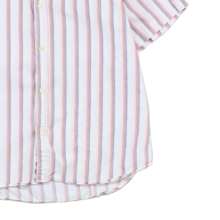 Mens Striped Shirt  Button Up Casual