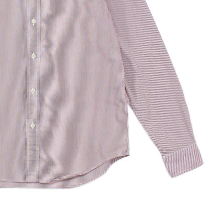 Mens Striped Shirt Button Up Classic