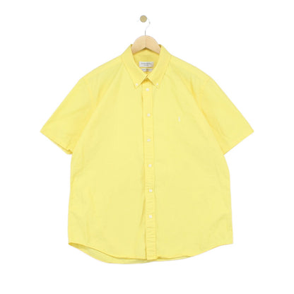 Mens Oxford Shirt Short Sleeve