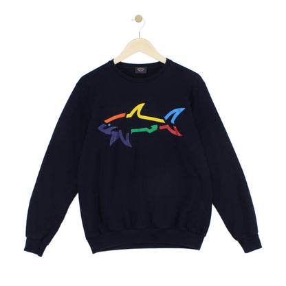 Mens Sweatshirt Made In Italy Crew Neck Shark