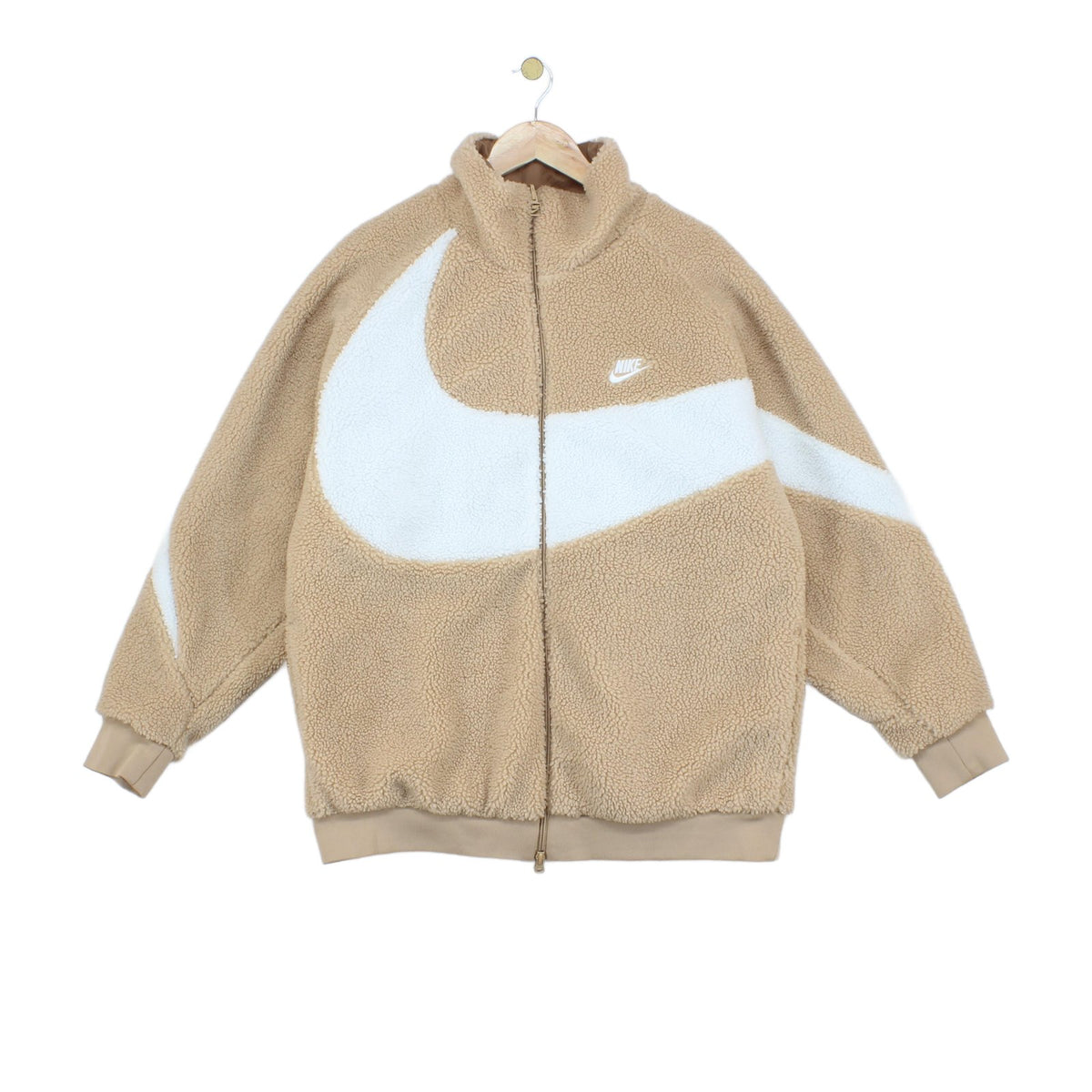 Mens Boa Sherpa Fleece Jacket Reversible