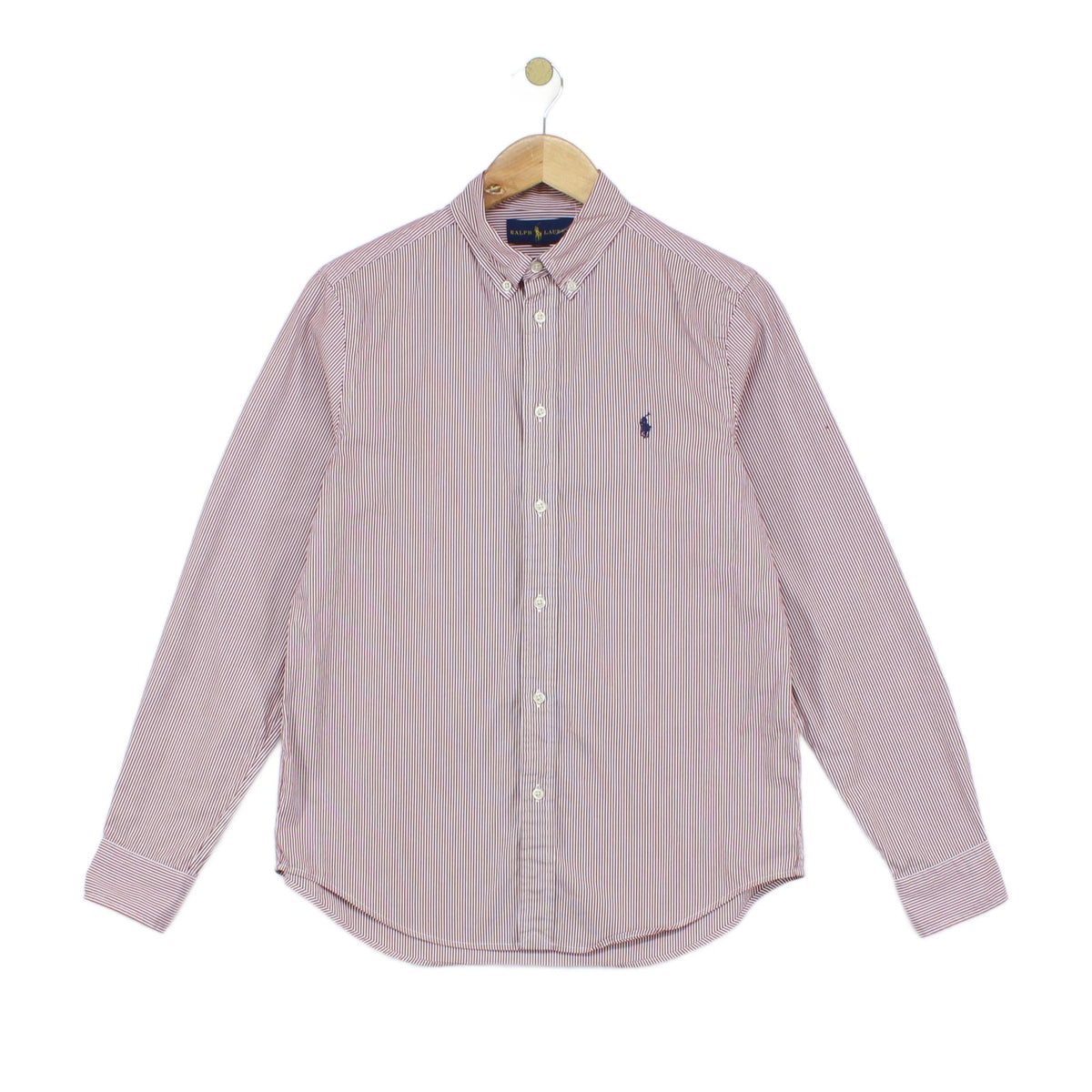 Mens Striped Shirt Button Up Classic