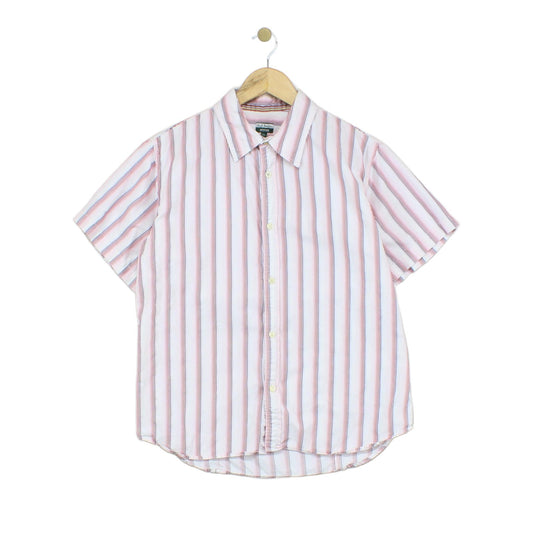 Mens Striped Shirt  Button Up Casual