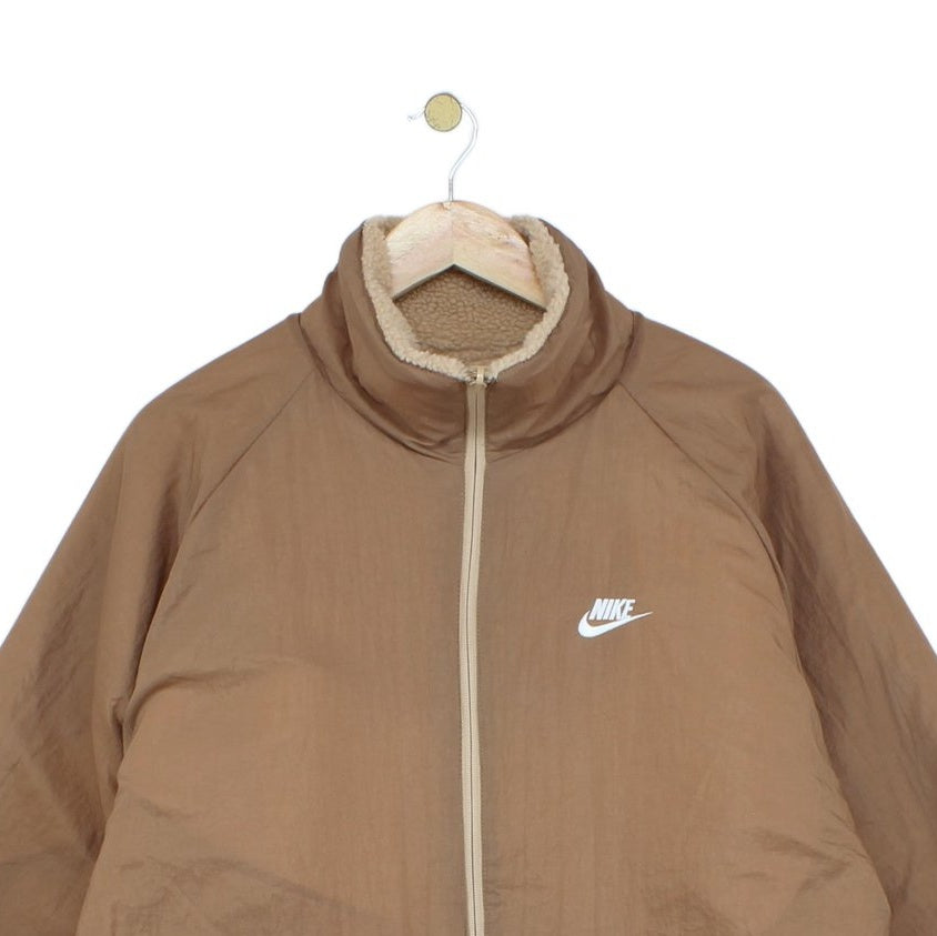 Mens Boa Sherpa Fleece Jacket Reversible