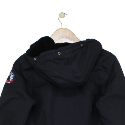 Boys Quilted Jacket Insulated Hooded Full Zip