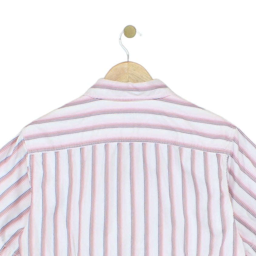 Mens Striped Shirt  Button Up Casual