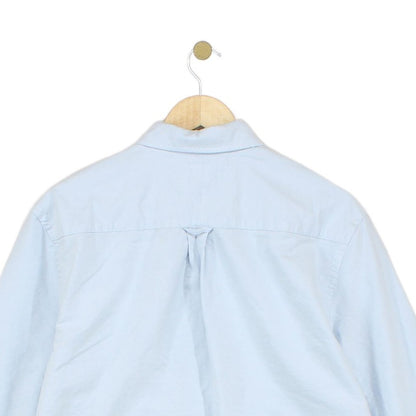 Mens Oxford Shirt Long Sleeve Collared