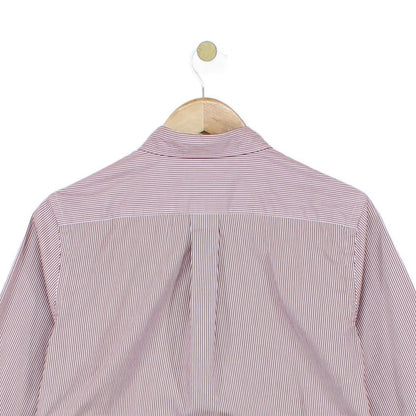 Mens Striped Shirt Button Up Classic