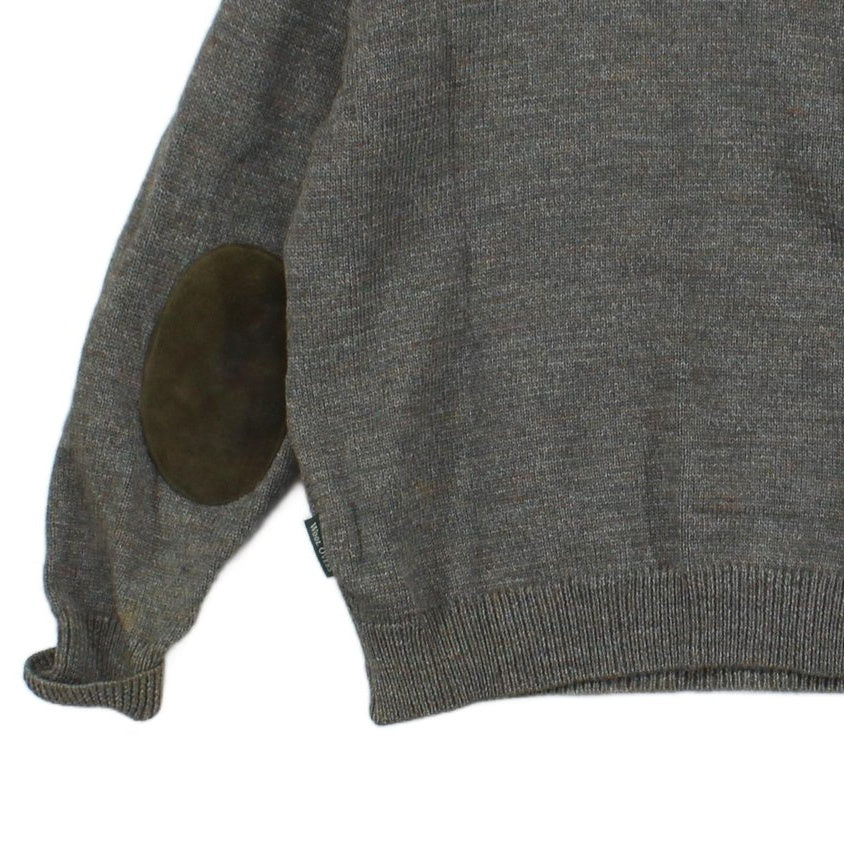 Mens Jumper Knitwear Crew Neck Wool