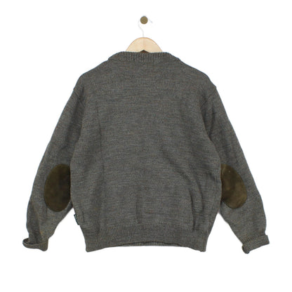 Mens Jumper Knitwear Crew Neck Wool