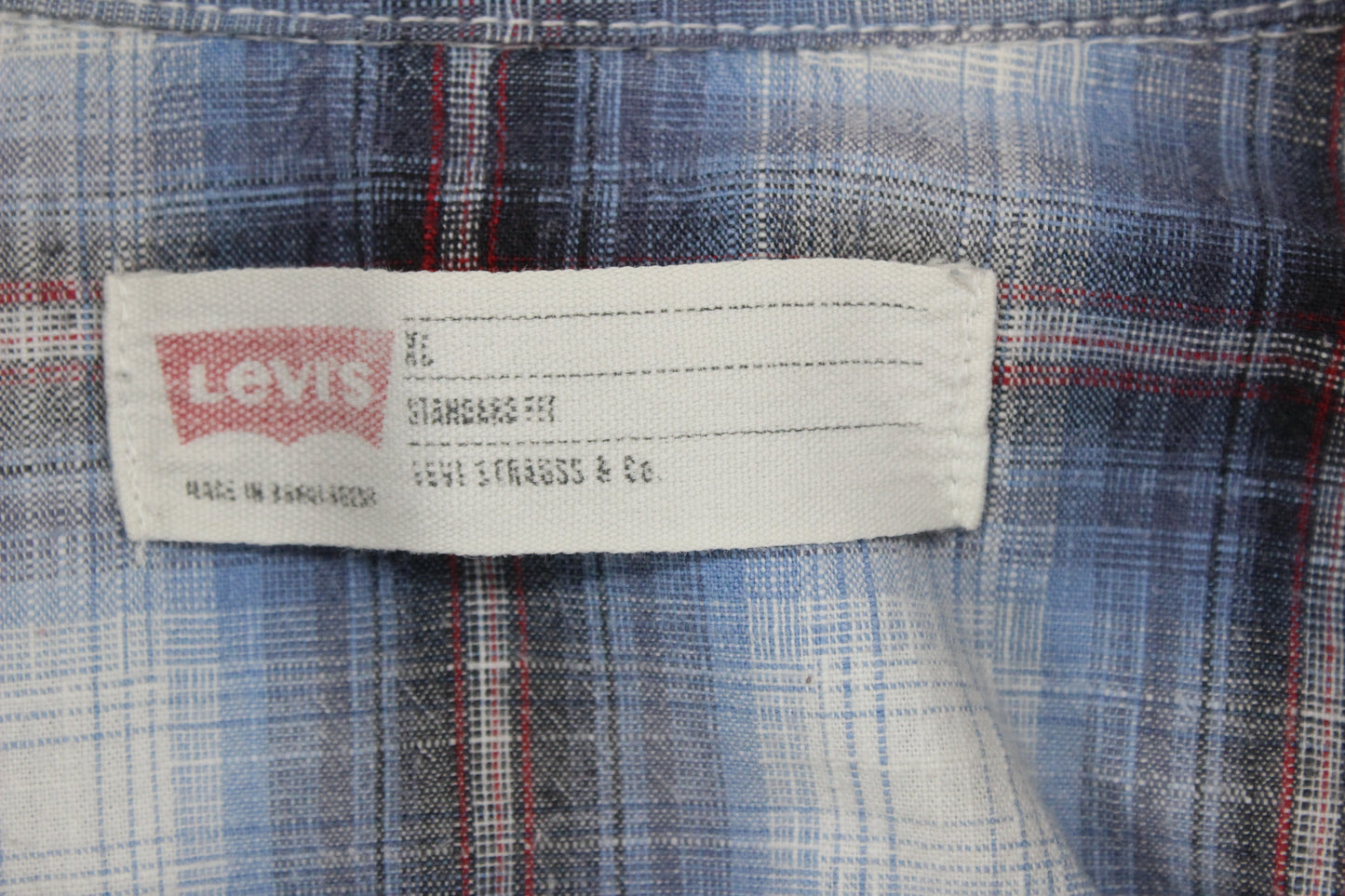Mens Plaid Shirt Snap Long Sleeve Western