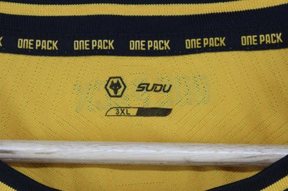 Mens Wolverhampton Wanderers 2024-25 Football Shirt Home Jersey