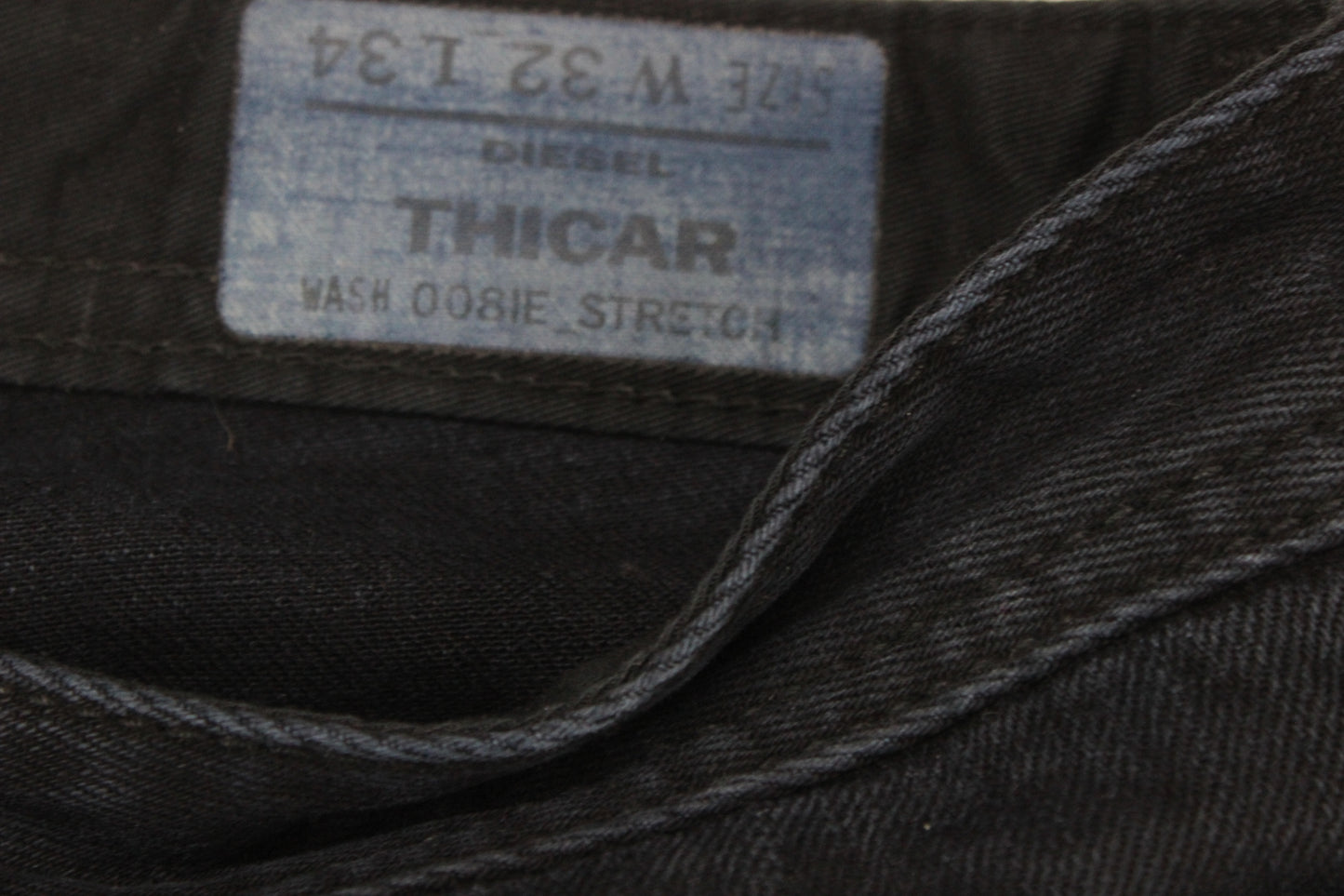 Mens Thicar Jeans Slim Stretch Denim
