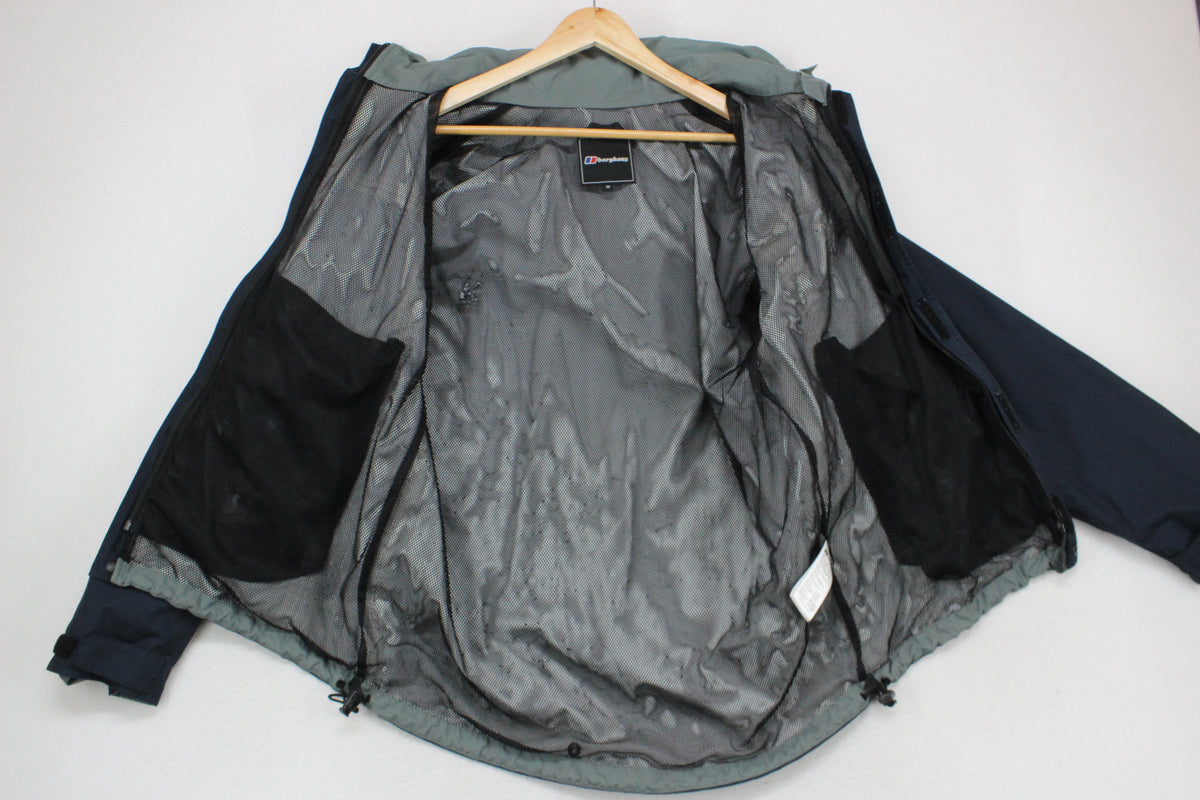 Mens Aq2 Waterproof Jacket Outdoor Hooded Windbreaker