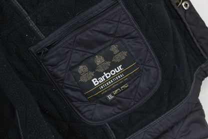 Mens Quilted Jacket Full Zip Lined