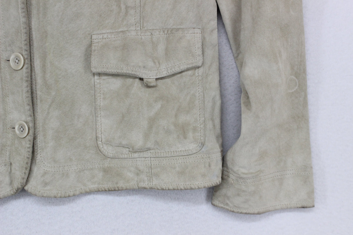 Womens Suede Jacket Leather