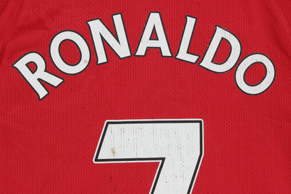Boys Manchester United 2007 Football Shirt Soccer Ronaldo