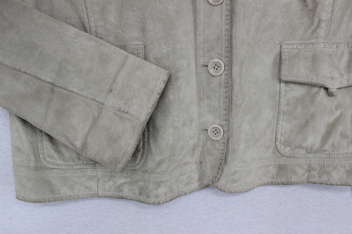 Womens Suede Jacket Leather