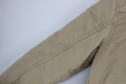 Mens Sherpa Denim Jacket Snap Lining Trucker