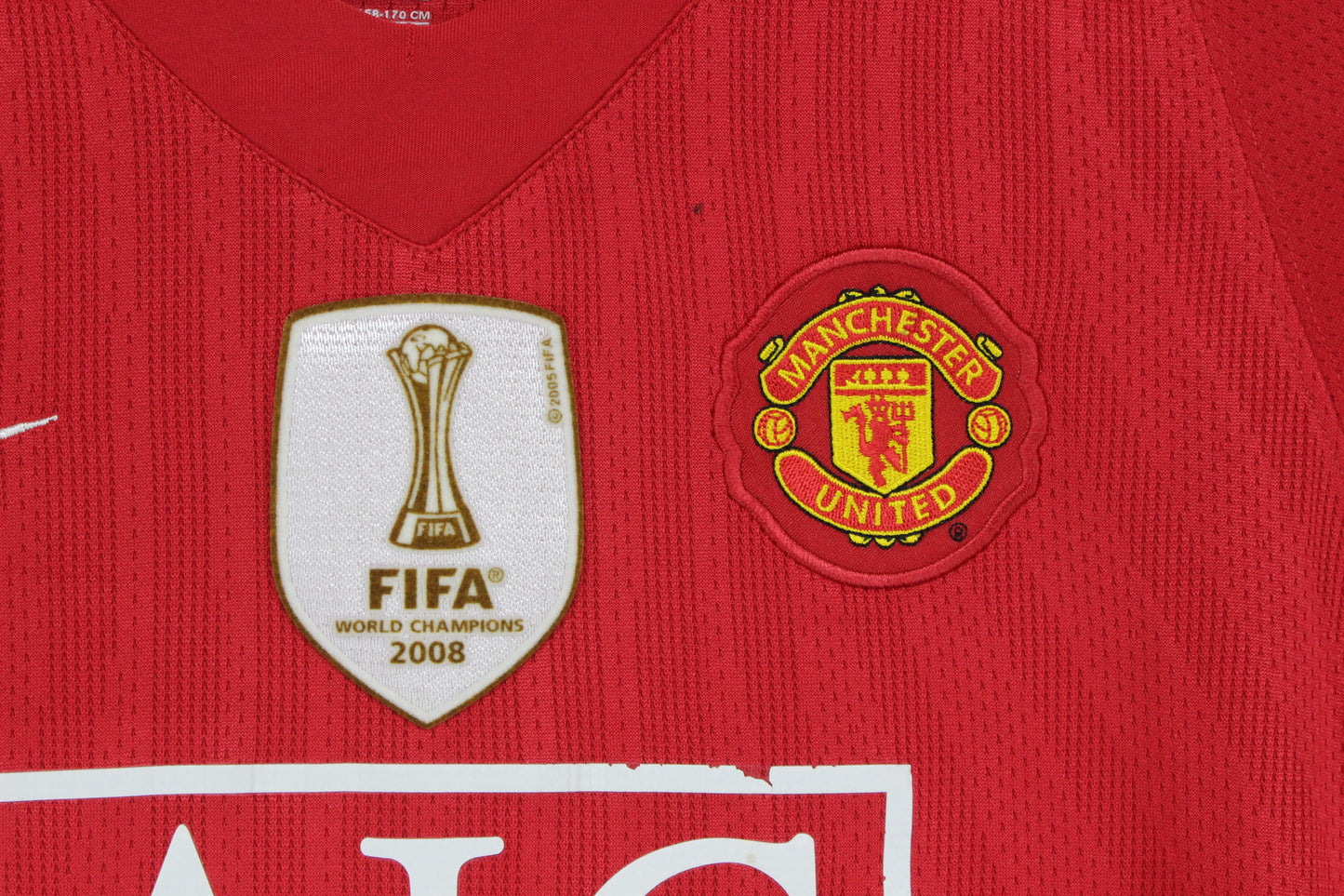 Boys Manchester United 2007 Football Shirt Soccer Ronaldo