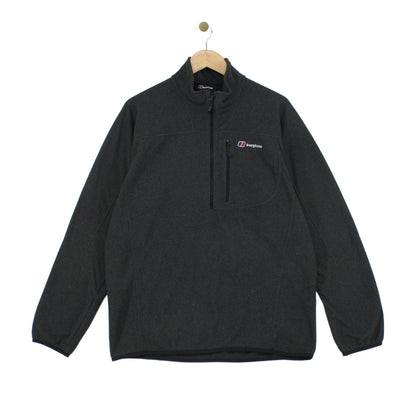 Mens 1/4 Zip Fleece Outdoor Winter Hiking