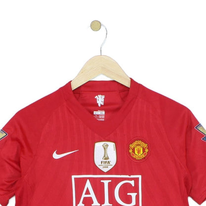 Boys Manchester United 2007 Football Shirt Soccer Ronaldo