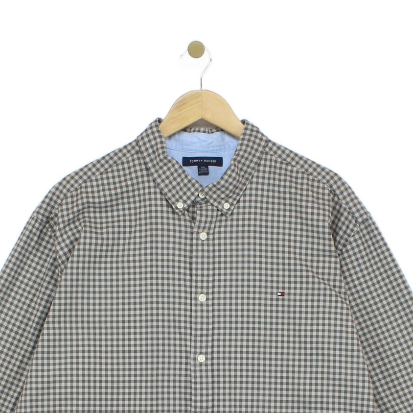 Mens Plaid Shirt Long Sleeve