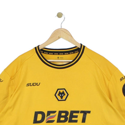Mens Wolverhampton Wanderers 2024-25 Football Shirt Home Jersey