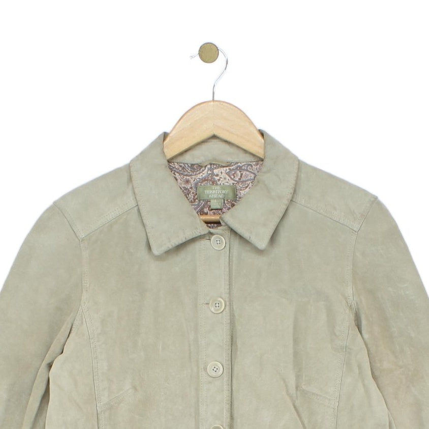 Womens Suede Jacket Leather