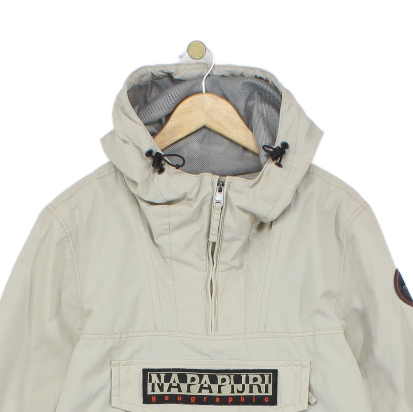Mens Rainforest Jacket 1/4 Zip Hooded Anorak Outdoor