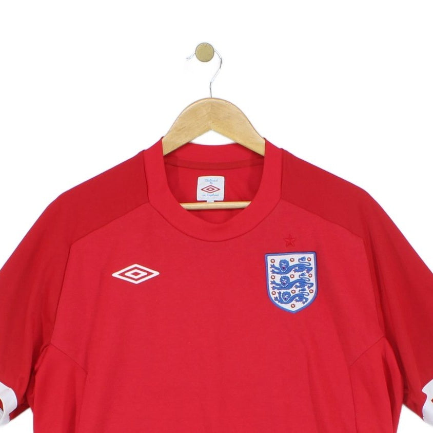 Mens England 2010-11 Football Shirt Away Jersey
