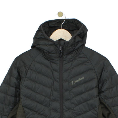 Mens Hydrodown Quilted Jacket Outdoor Hooded 600 Down