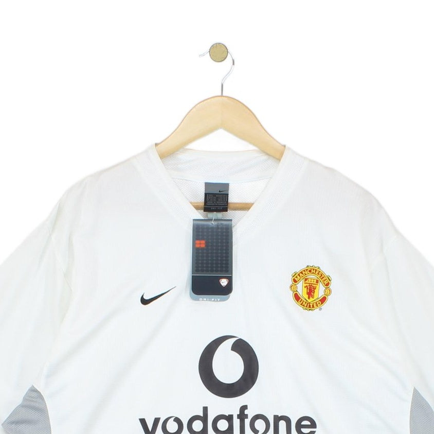 Mens Manchester United 2004-05 Football Shirt Training